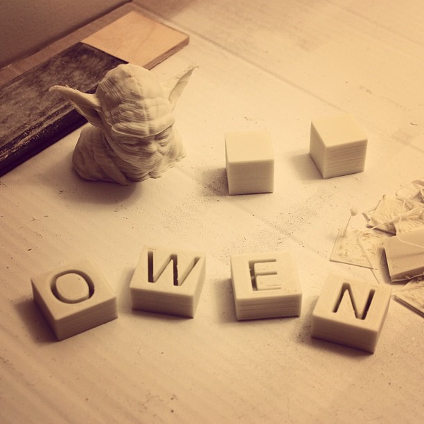 I_printed_some_blocks_for_Owen.__MakerDad__ModernDad__RepRap__Prusai3
